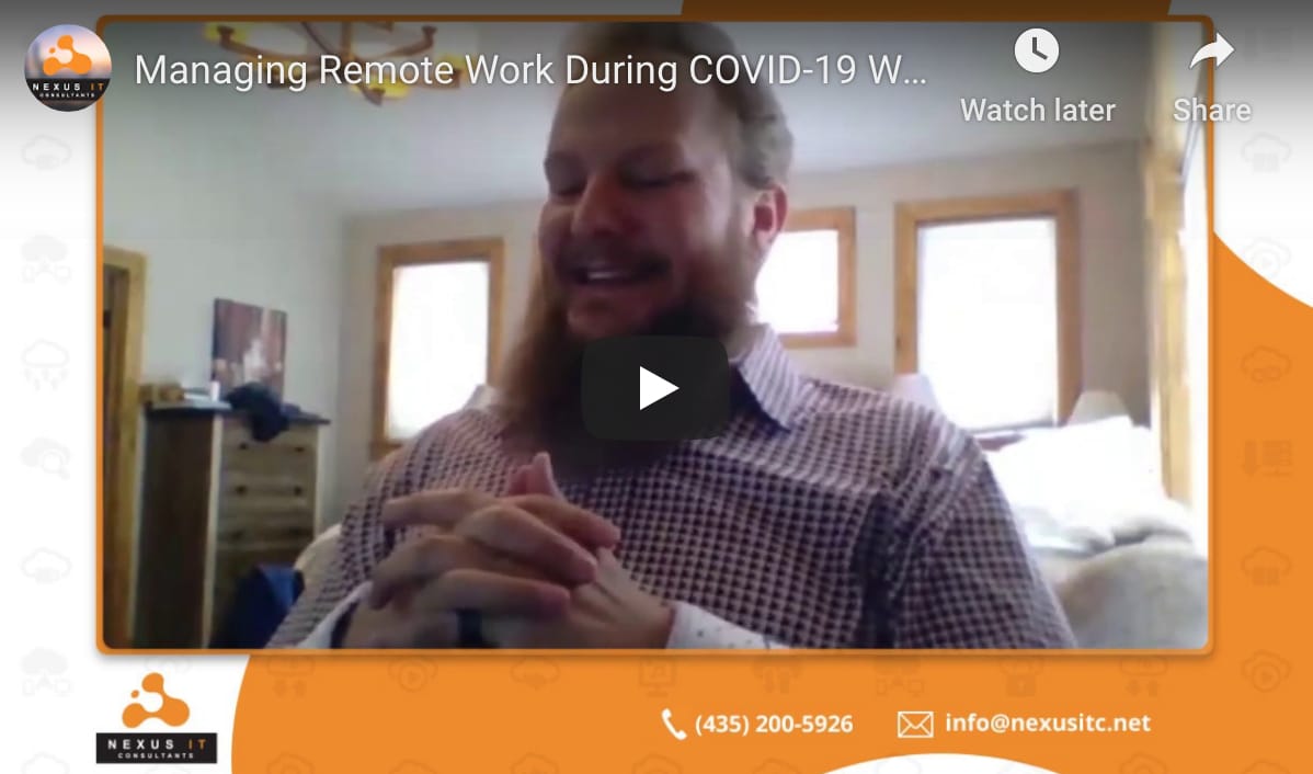 Webinar: COVID-19 And Remote Work