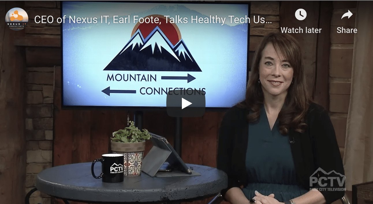 Nexus IT Talks Healthy Tech Use On PCTV