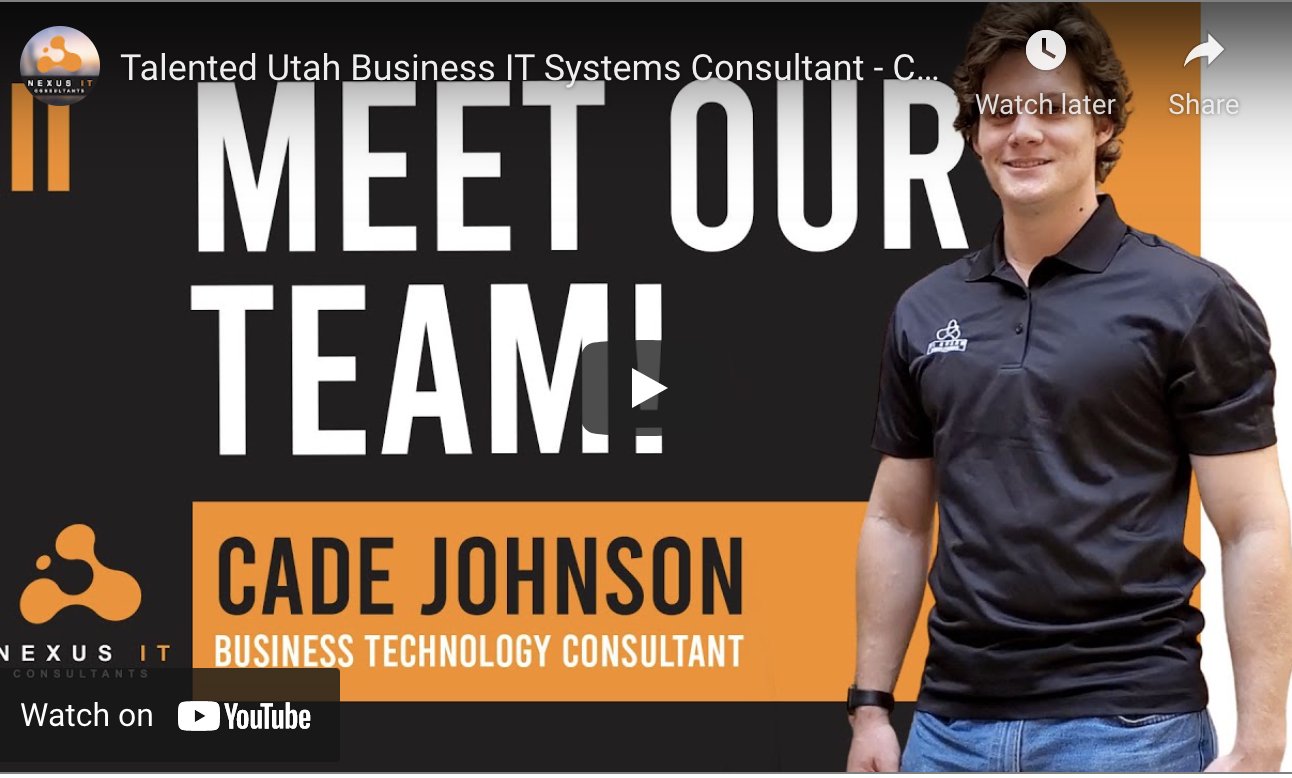 Cade Johnson HelpDesk Engineer At Nexus IT Consultants
