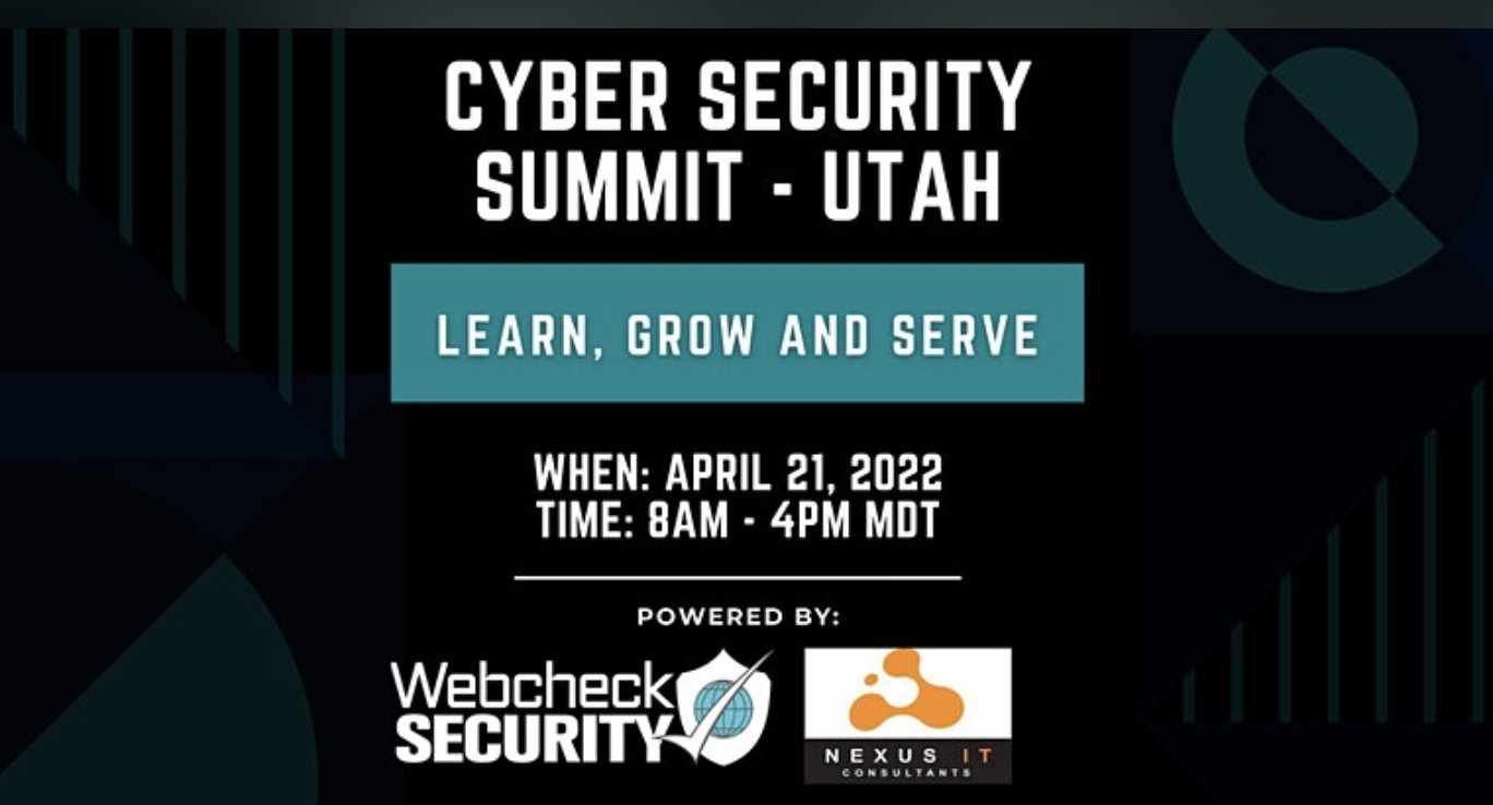 Cyber Security Summit in Utah