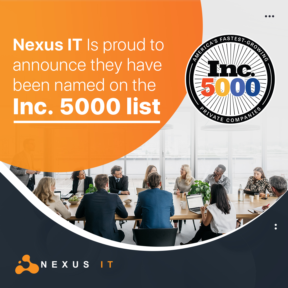 Nexus IT Makes the 2022 Inc. 5000 Annual List
