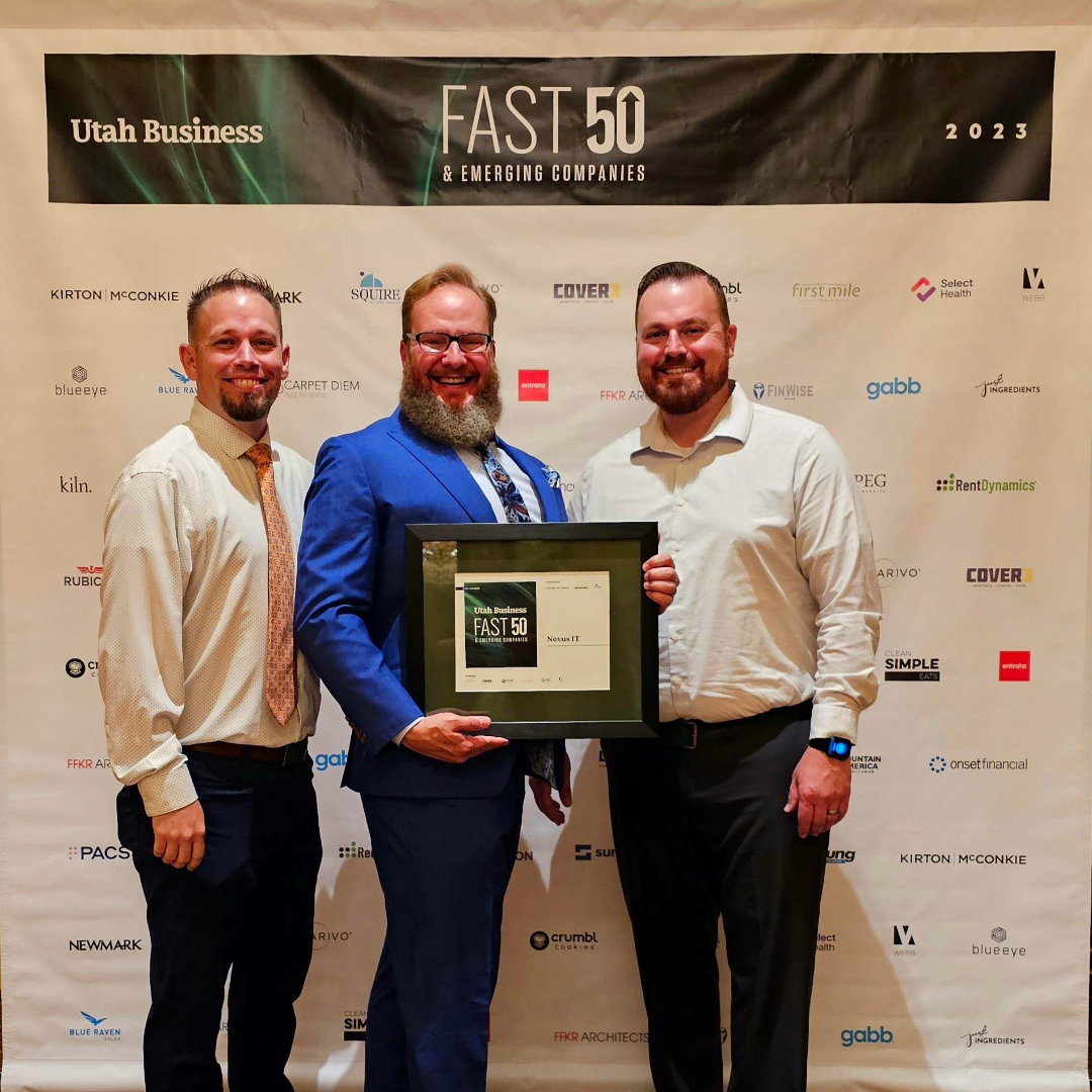 Nexus IT Receives Utah Business Fast 50 Award for Exemplary Growth and Innovation